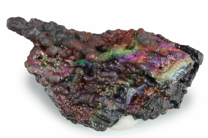 Vibrant Iridescent Goethite Stalactite Formation - Spain #354495
